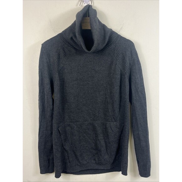 Lululemon Sweat and Savasana Women’s Sweater Gray 100% Merino Wool Size 6 - Picture 1 of 5